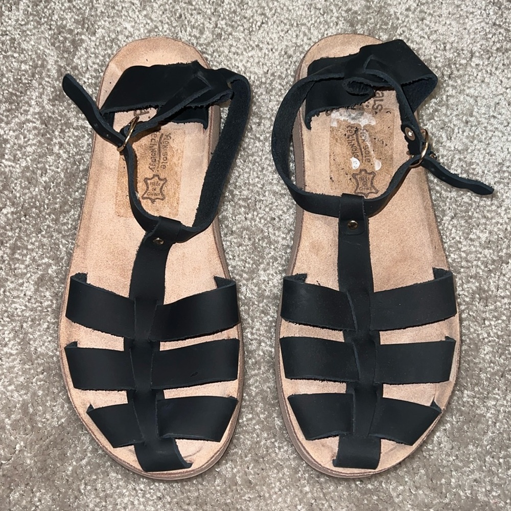Fantasy Sandals made in Greece sandals size 7